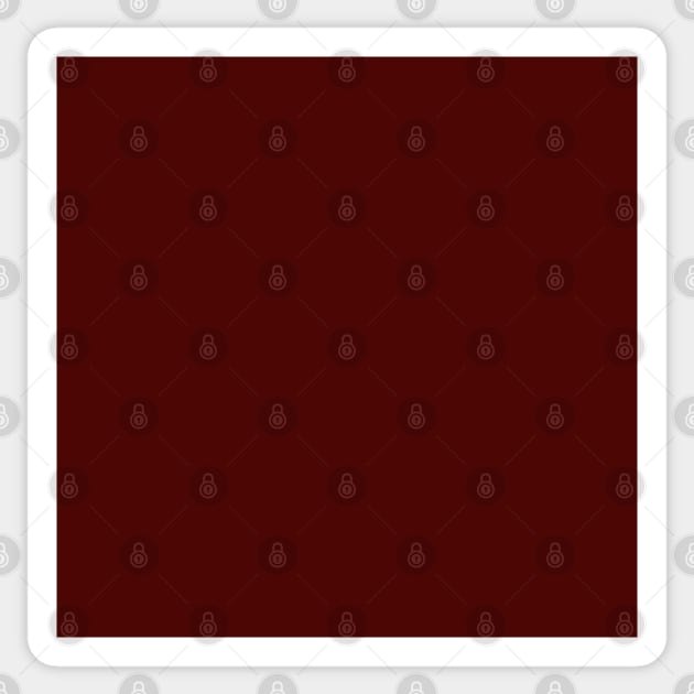 Wine Red, Solid Red Sticker by Gsallicat